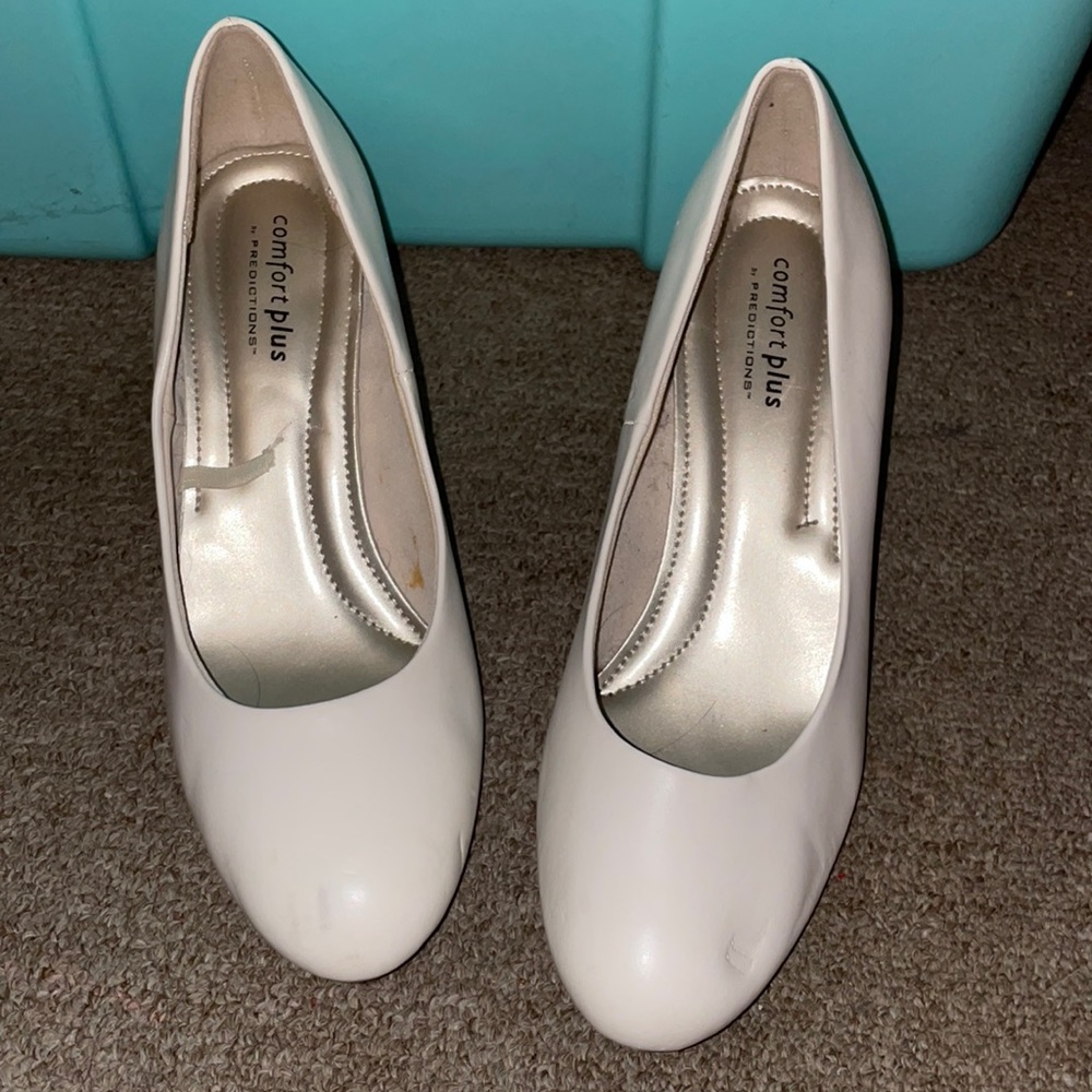 White heels
